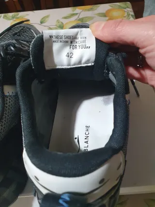 Scarpe Voile Blanche Grigio