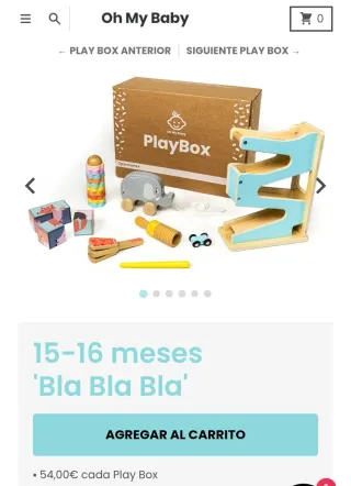 Oh My Baby Play Box