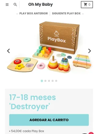 Oh My Baby Play Box