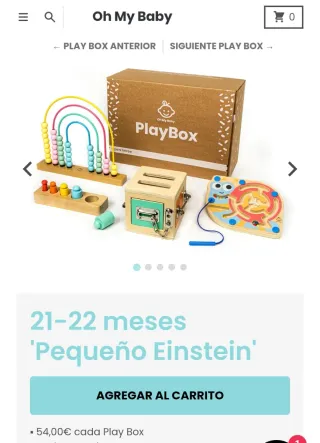 Oh My Baby Play Box