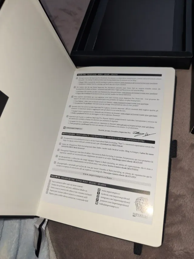 Agenda notas Imperium Pro