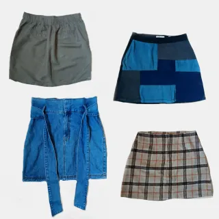 Lote 4 Faldas Cortas