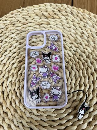 Custodia Kuromi iPhone 13 Viola