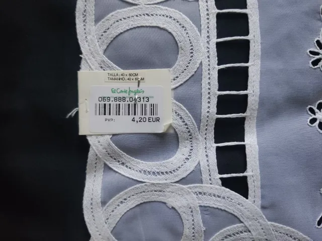 6 Tovagliette Bianche Individuali