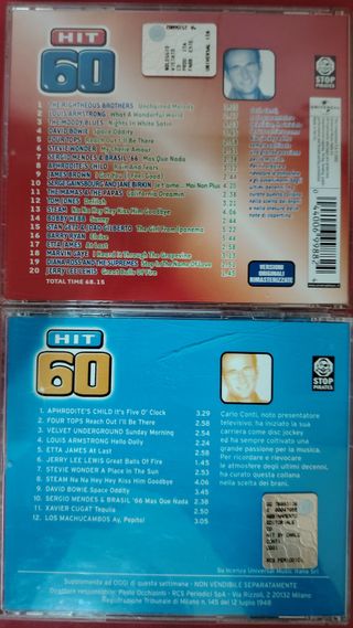 Lotto 8 CD Carlo Conti Hit 60-70-80-90