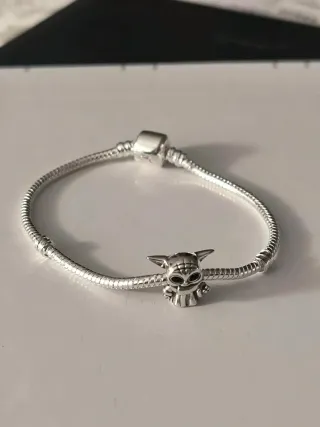 Pulsera estilo Pandora Baby Yoda