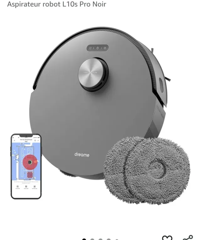 Robot aspirador y friegasuelos DREAM L10s PRO