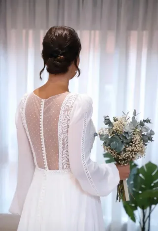 Vestido de Novia Aire Barcelona Naym