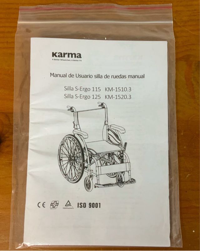 Lote 4 Sillas de Ruedas