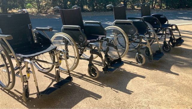 Lote 4 Sillas de Ruedas