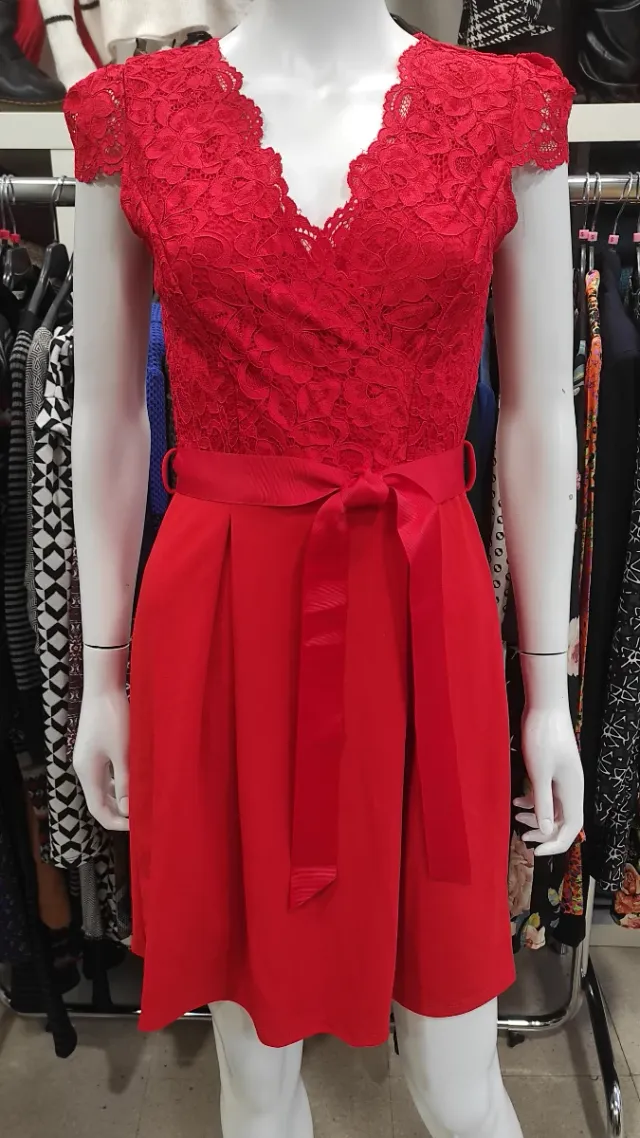 Vestito rosso Morgan Taglia 36