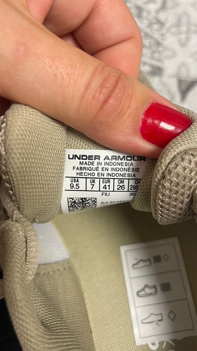 Zapatillas Under Armour Talla 41 Nuevas