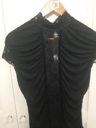 Camiseta negro marca Mango talla XL