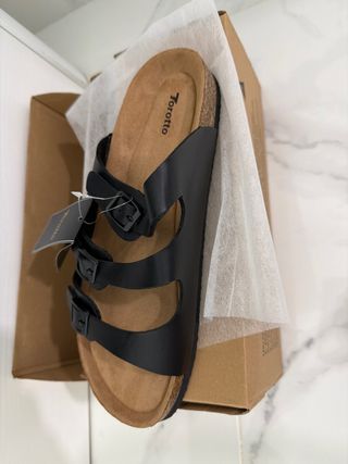 Sandalias Torotto Hombre Negras