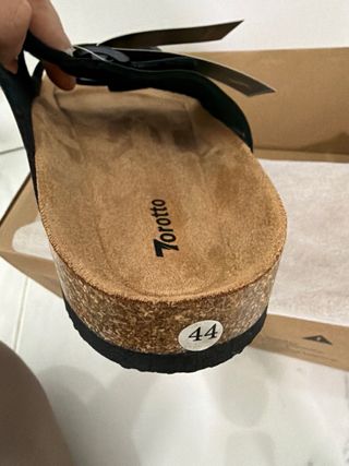 Sandalias Torotto Hombre Negras