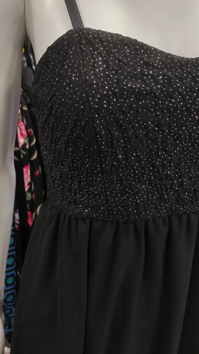 Abito da Festa Nero Forever 21 Taglia S