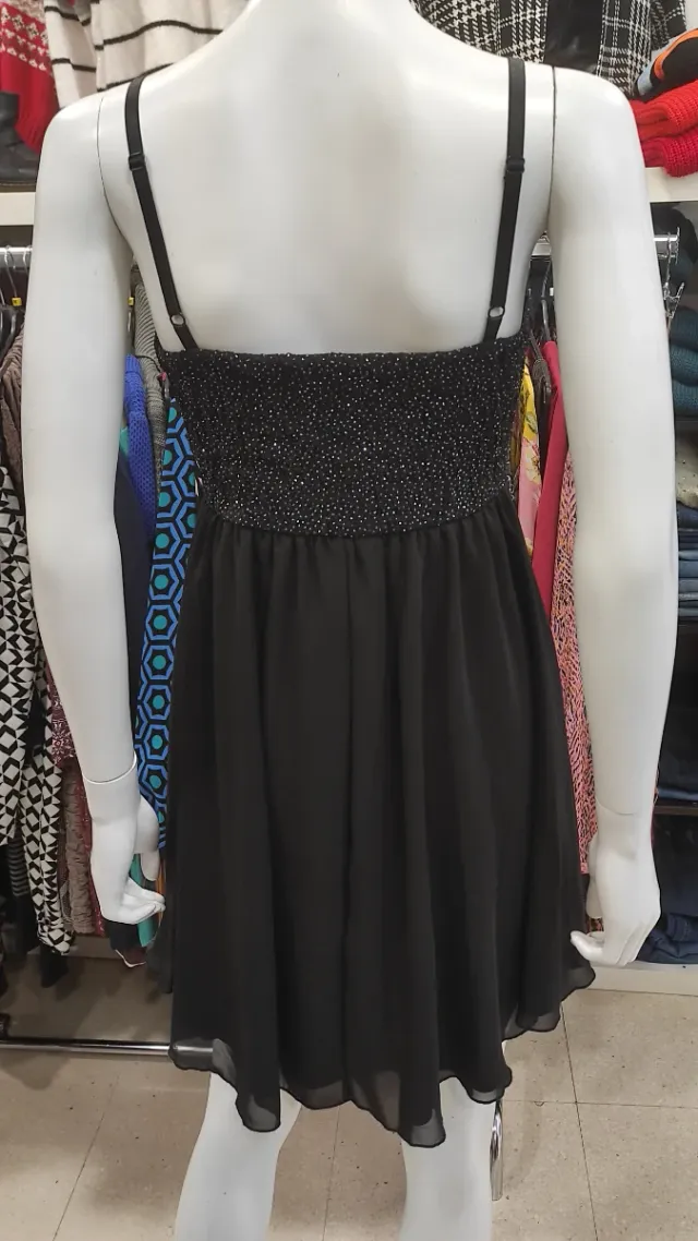 Abito da Festa Nero Forever 21 Taglia S