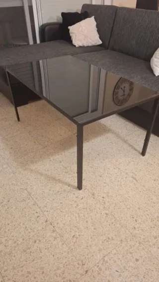 OFERTA! Mesa con 4 sillas + sofá cama+ mesa sofa