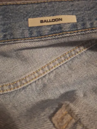 Pantalón Vaquero Balloon de Hombre Pull&Bear