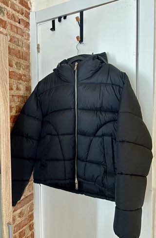 Cazadora acolchada Zara negra Talla XL