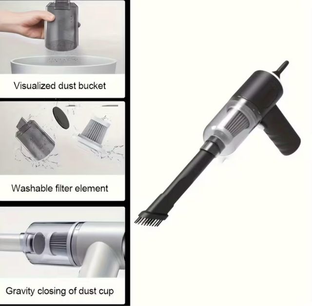 Aspiradora de mano portátil