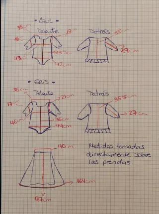 Traje de Fallera en plata niña + Corpiño