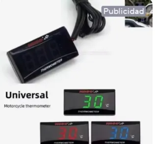 Marcador de temperatura moto