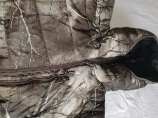 CHAQUETA PLUMÍFERO CAMUFLAJE Solognac Decathlon