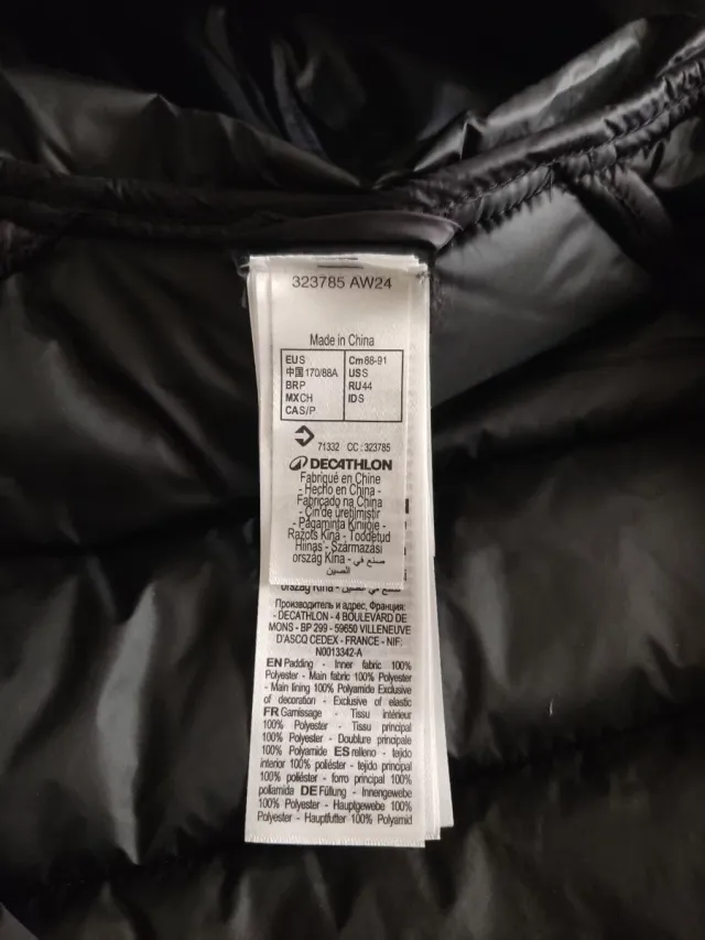 CHAQUETA PLUMÍFERO CAMUFLAJE Solognac Decathlon