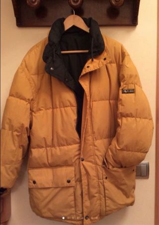 Anorak plumón reversible hombre talla L