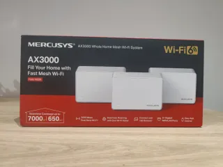 Mercusys AX3000 Wi-Fi 6 Sistema Mesh Pack de 3