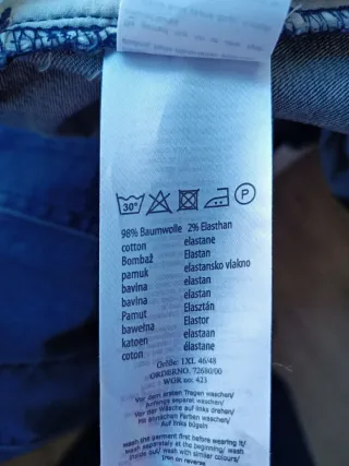 Chaqueta Vaquera Azul Overside