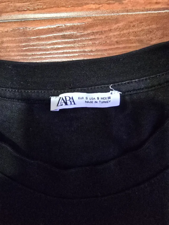 Camisetas Zara Básicas Anchas Talla S (2 uds)