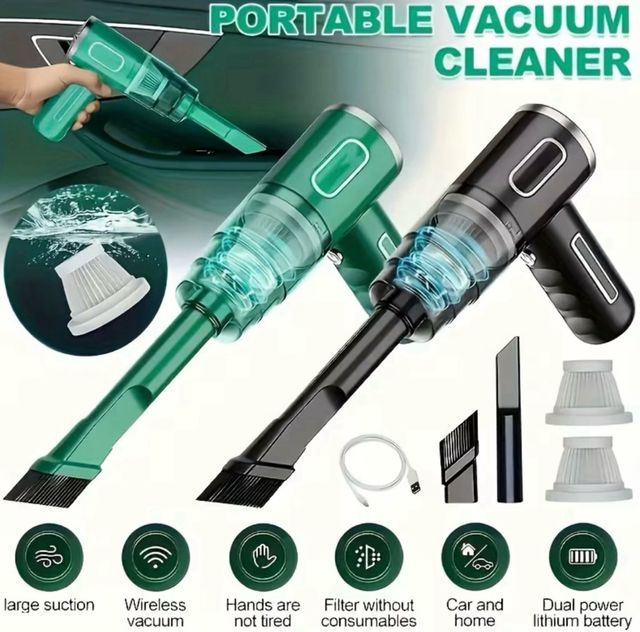 Aspiradora de mano portátil