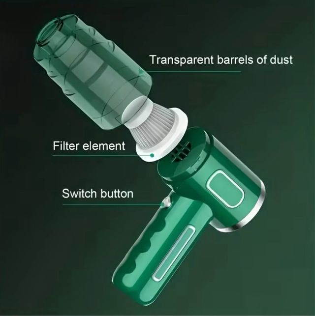 Aspiradora de mano portátil