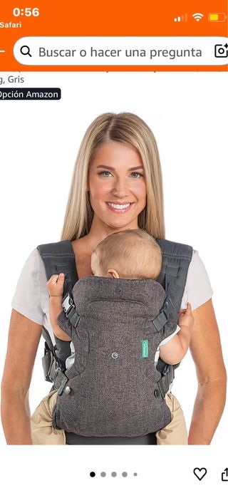 Mochila Portabebés Infantino 4 en 1