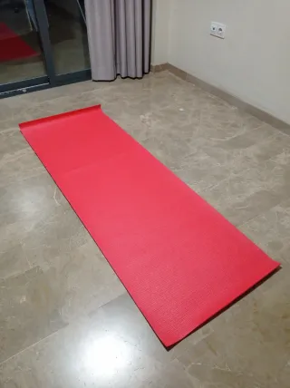 Esterilla/colchoneta Yoga Pilates Roja