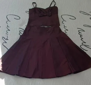 Vestido dos piezas, falda y top