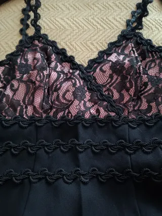 Vestido largo fiesta Corte Inglés