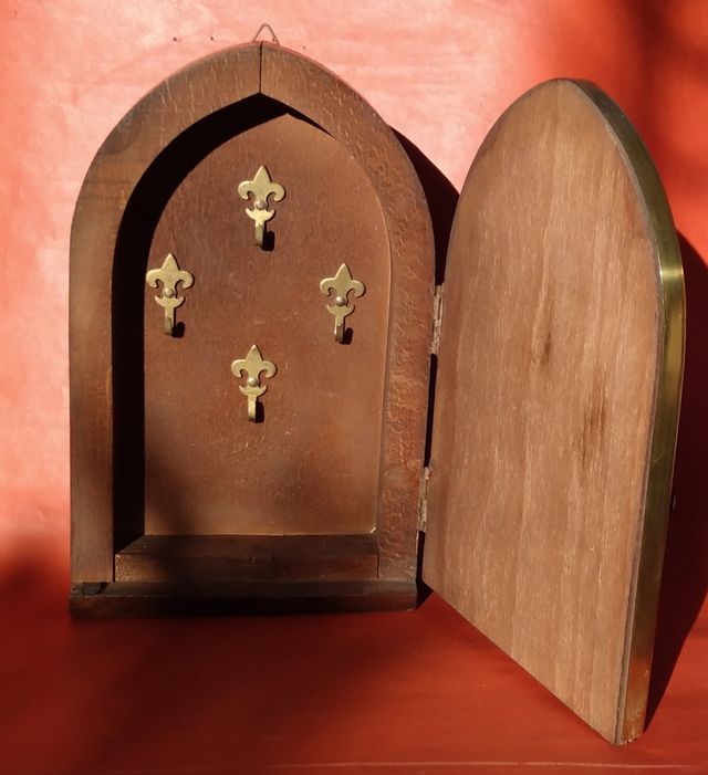 Portachiavi decorativo vintage con uccelli