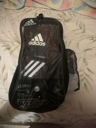 Guantes Boxeo Adidas Negros 12oz
