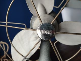 Ventilatore Da Tavolo Vintage, Anni ’50, Lesa