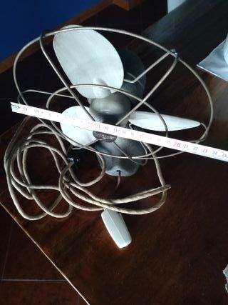 Ventilatore Da Tavolo Vintage, Anni ’50, Lesa