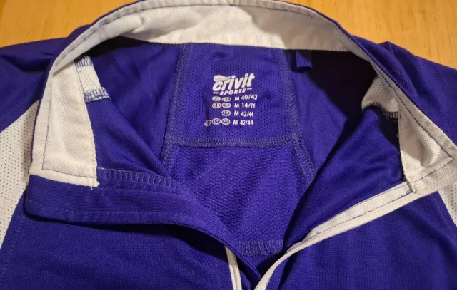 Maillot Ciclismo Manga Corta azul