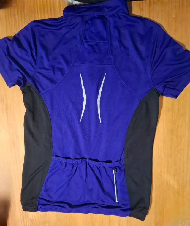 Maillot Ciclismo Manga Corta azul