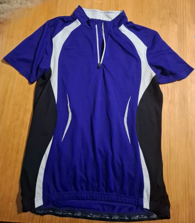 Maillot Ciclismo Manga Corta azul