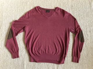 Jersey Massimo Dutti Burdeos Talla M