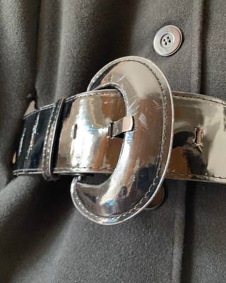 Poncho nero taglia unica