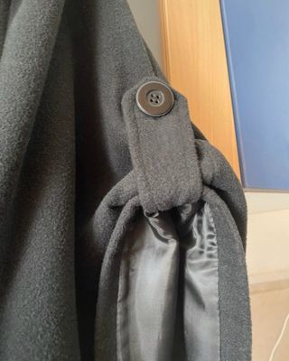 Poncho nero taglia unica