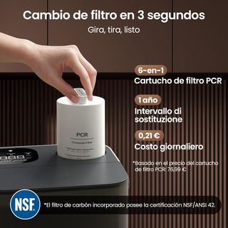 Purificador de agua por Osmosis Inversa EcoViva